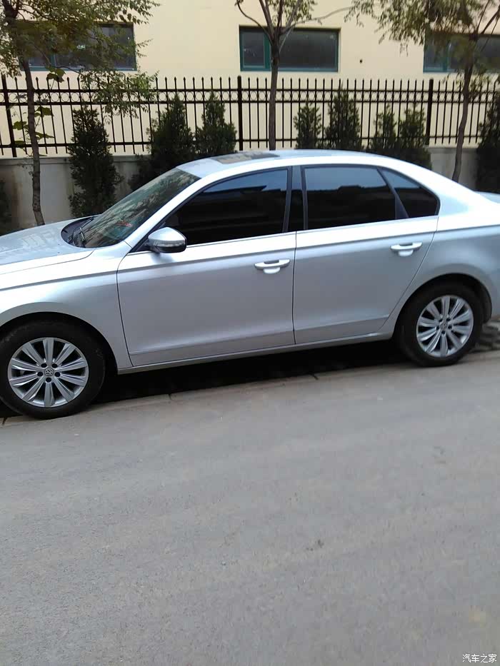 全新宝来水晶银提车作业啦还有油耗哦