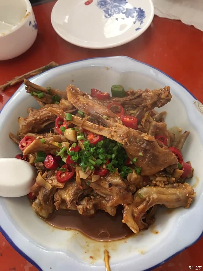 我家乡的招牌(鸭五件)酸酸辣辣,来遂川一定要吃这个菜,不然就白来了.