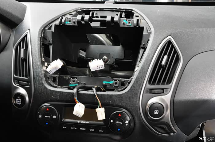 【图】双十一入手了导航 跟大家分享一下安装流程心得_北京现代ix35