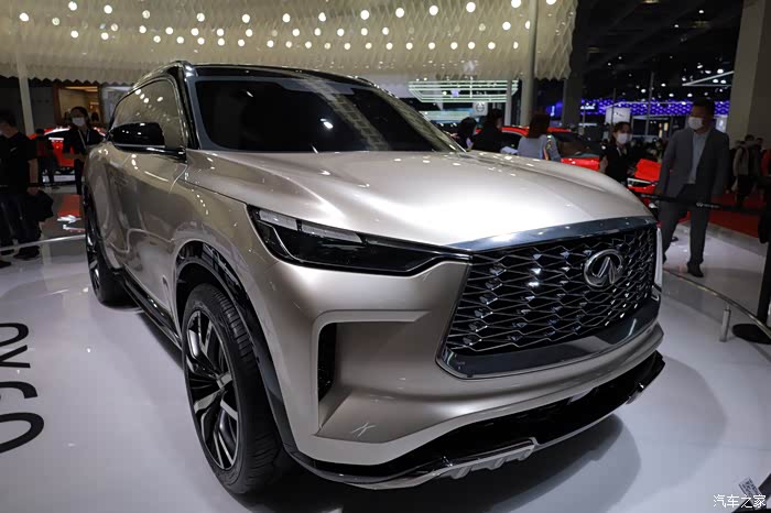 2021上海车展英菲尼迪的最新力作qx55