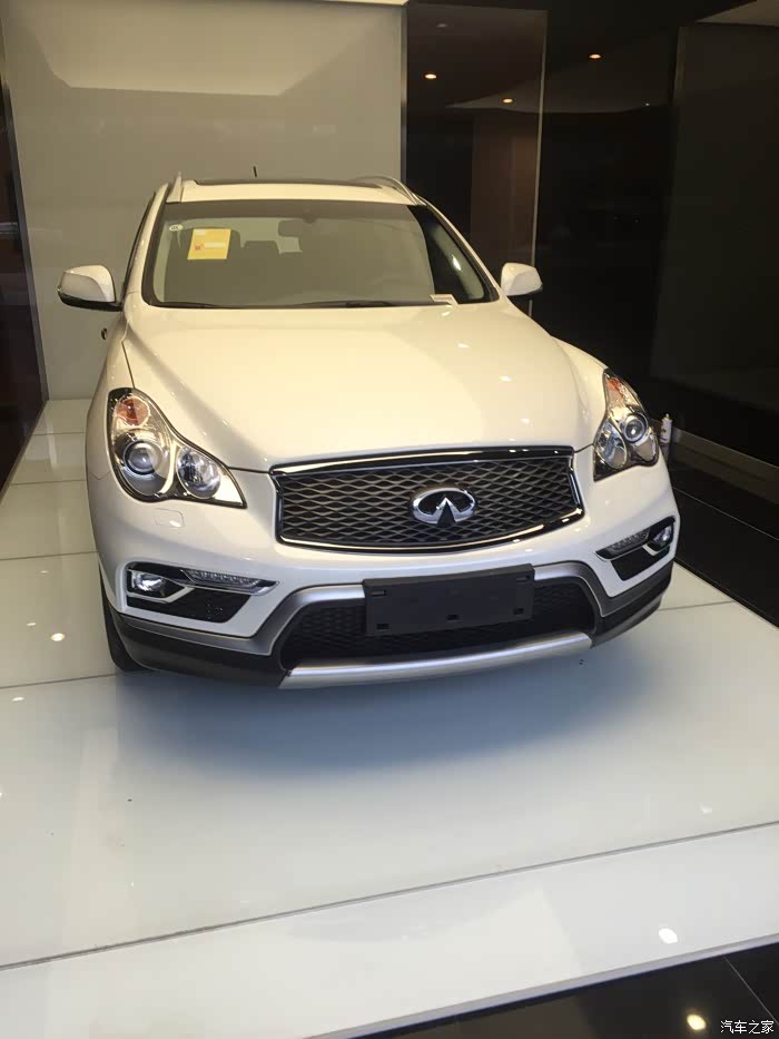 【图】杭州qx50白色舒适版提车_英菲尼迪qx50论坛_汽车之家论坛