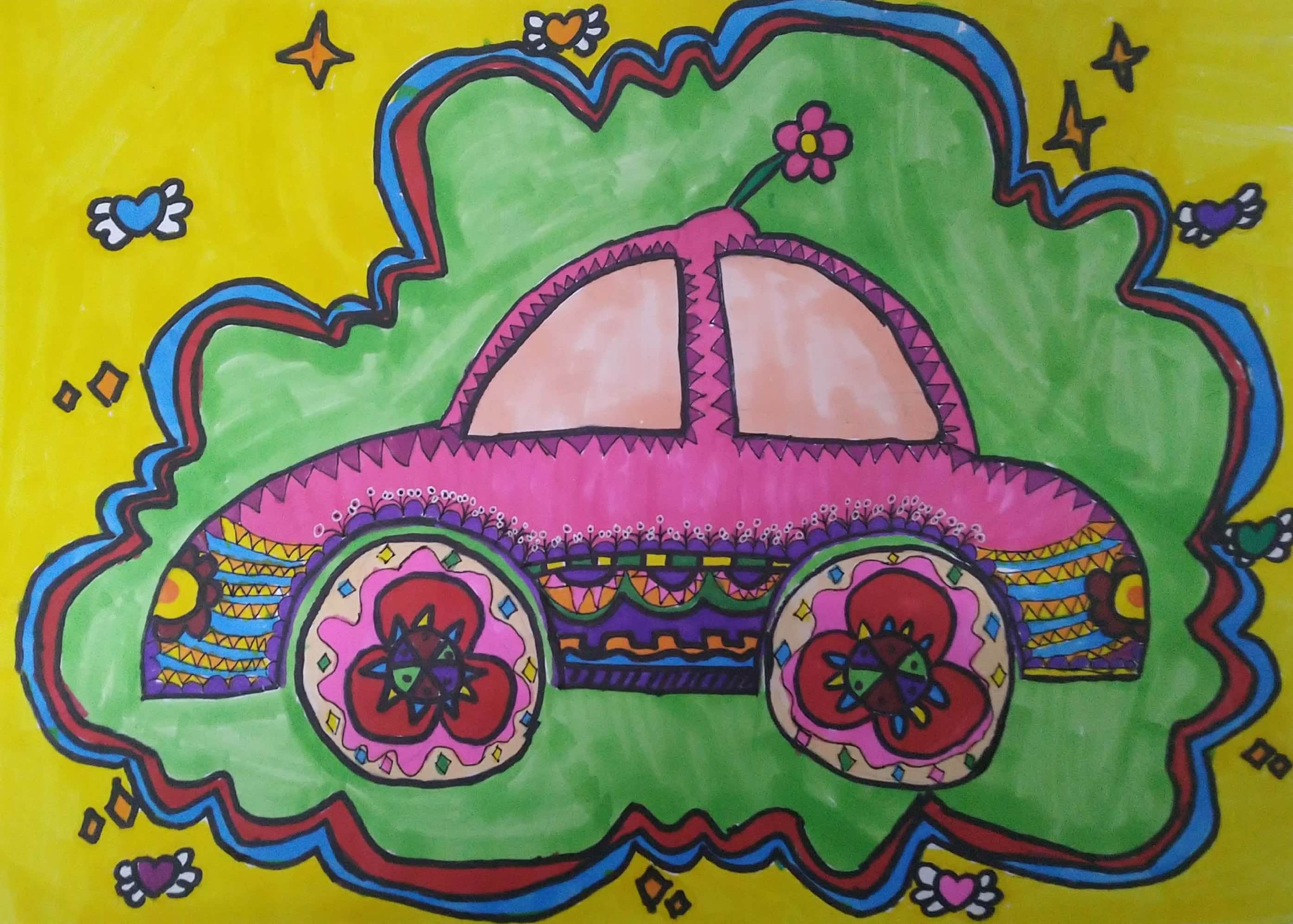 2021中国青少年汽车无限创意大赛1784号作品容淑怡