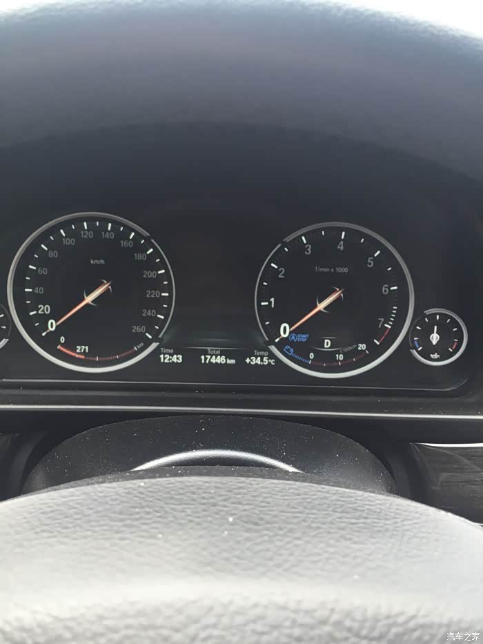 【图】这个油温是多少正常吗_宝马5系论坛_汽车之家论坛