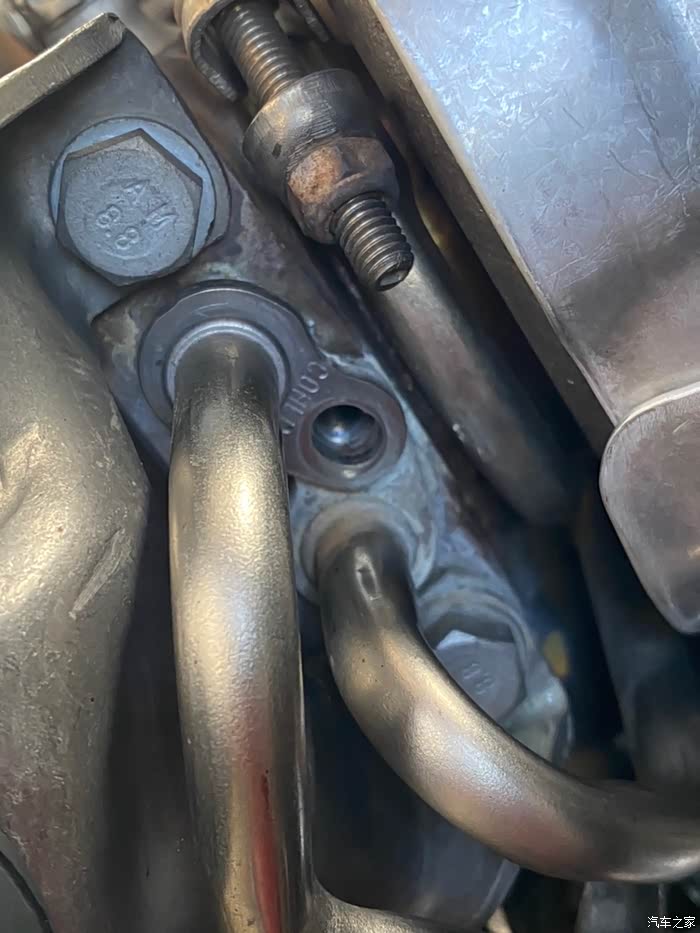 【图】更换涡轮水管_宝马1系论坛_汽车之家论坛