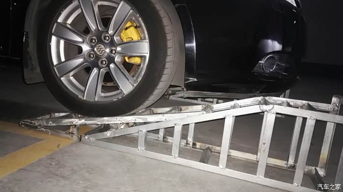 【图】自制保养神器——斜坡支架_途观/途观l论坛_汽车之家论坛