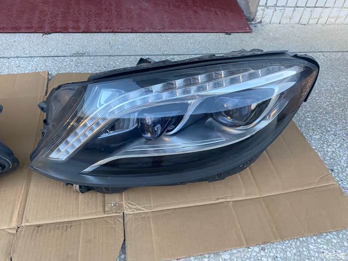 【图】出一对14年s320原厂大灯_奔驰s级论坛_汽车之家论坛