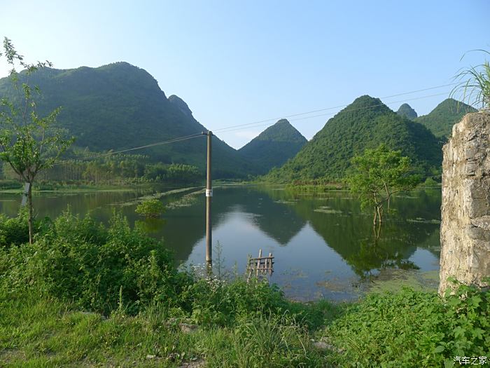 山谷裡面的老村莊 以後的旅遊景點啊 環境真的很優美 空氣很新鮮