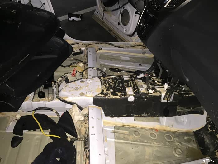 【长沙cs75官方车友会】665--分享水淹车辆维修流程