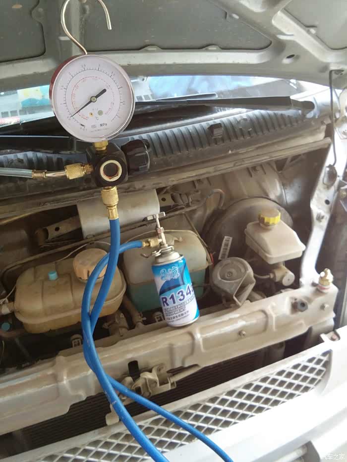 【图】空调终于修好了_五菱荣光论坛_汽车之家论坛