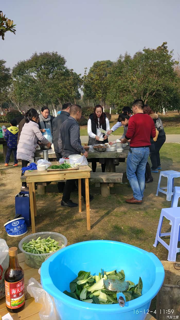 无锡长安车友会车友会贡湖湾湿地公园野炊