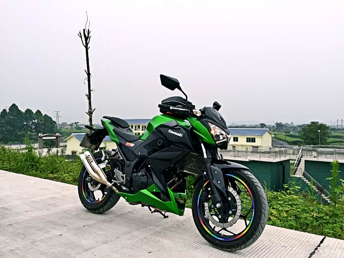 【图】一见倾心巧相逢,重焕激情唯橘红,川崎z250提车_摩托车论坛_汽车