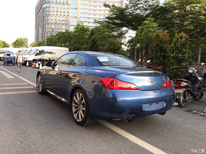 【图】g37敞篷版本不多见了_英菲尼迪q60/q60s论坛_汽车之家论坛