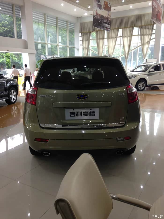 来谈谈吉利豪情gx9大七座