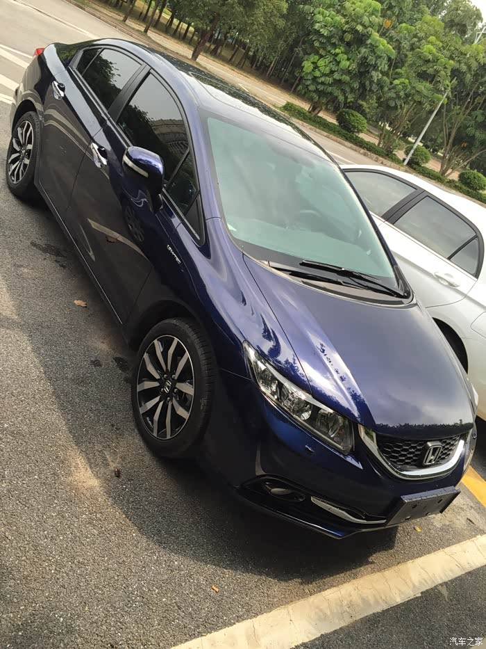 【图】蓝色的很少人买吗,求9.5代蓝色的图_思域论坛_汽车之家论坛