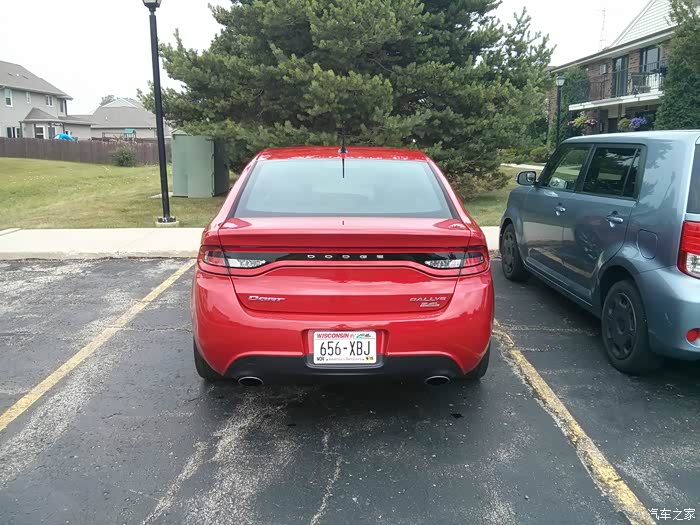 菲翔表兄道奇dart骚红骚红的