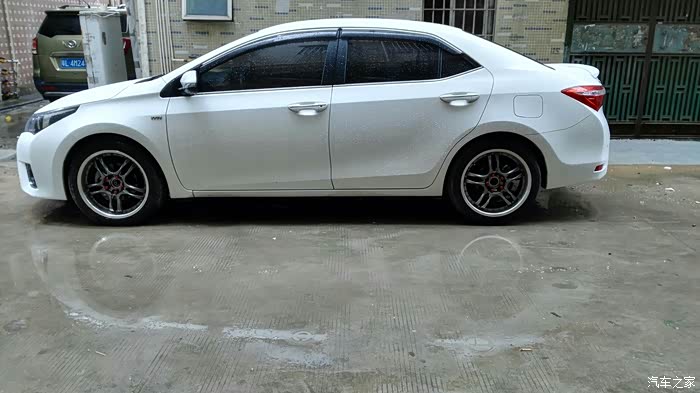 【图】15换16寸轮毂一套,换了进来聊聊?_卡罗拉论坛_汽车之家论坛