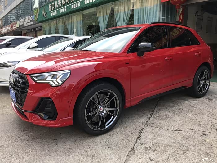 21款奥迪q3轮毂升级