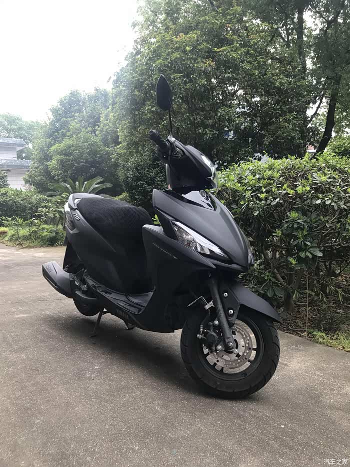 福喜as125首摔惨兮兮骑车对环境的要求真心很高啊