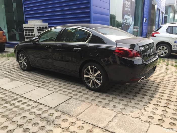 【图】黑色的508看着也还行啊_标致508论坛_汽车之家论坛