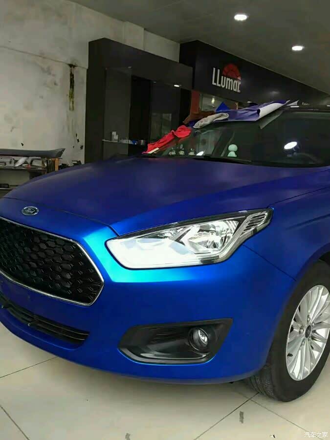 福睿斯贴改色膜,加后包围!