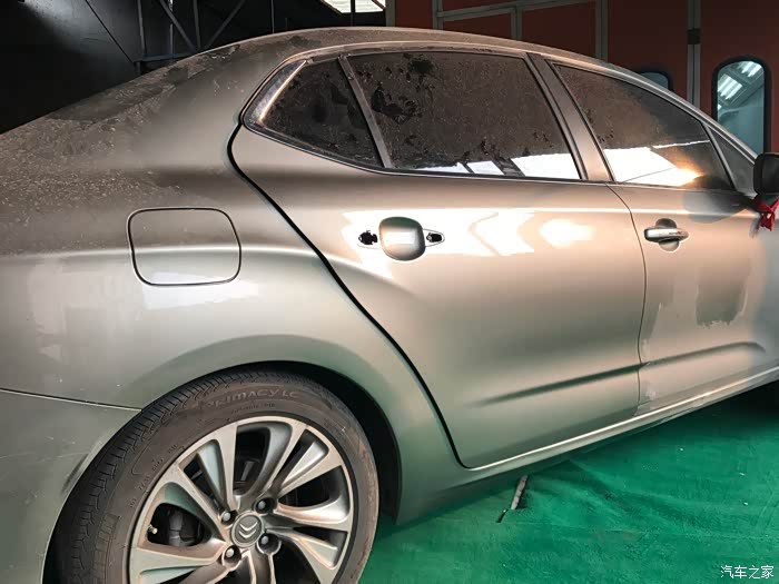 【图】给车喷一次进口水性漆,看看效果_雪铁龙c4l论坛_汽车之家论坛