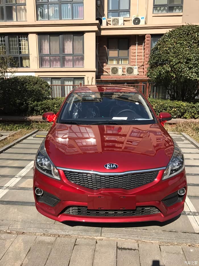 【图】很少见红色新k2_起亚k2论坛_汽车之家论坛