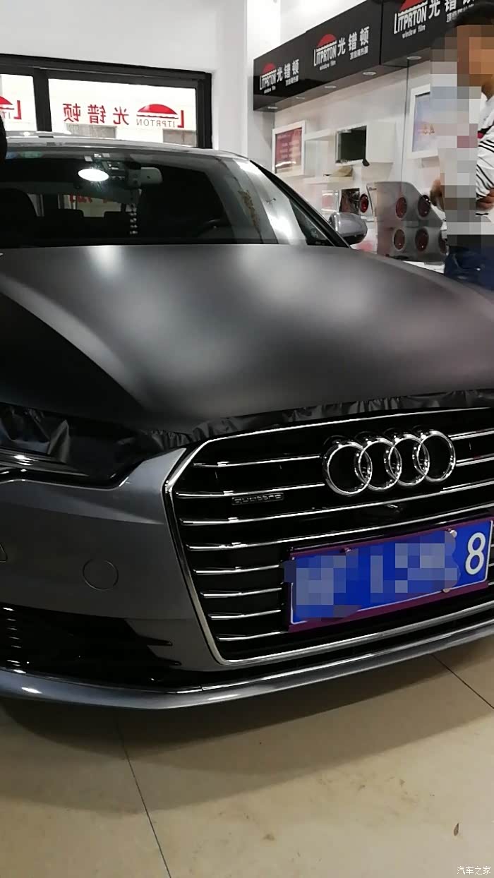 改色磨砂黑贴膜