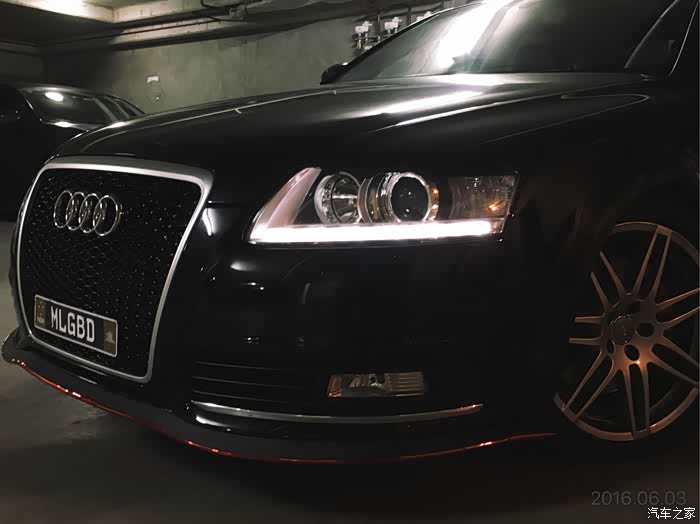 08年奥迪a6l改装案例c6仅供大家参考