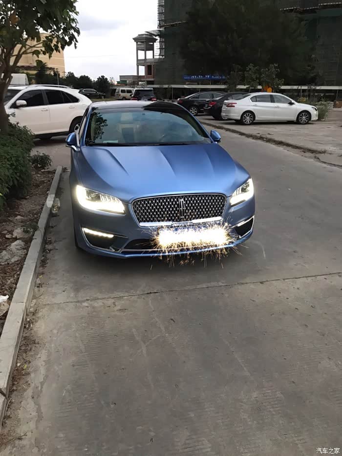 林肯mkz提车一周年纪念日附改色案例