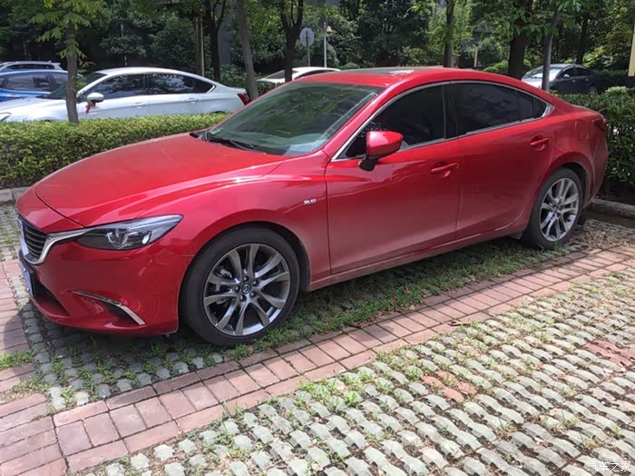 颜值决定一切阿特兹魂动红提车记