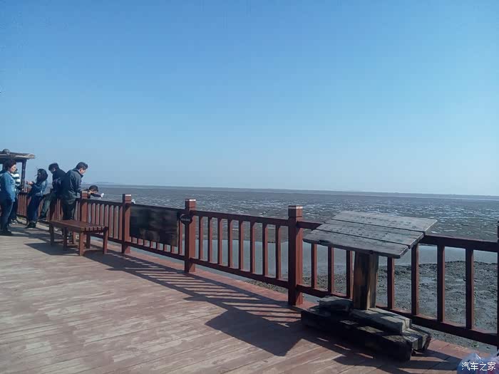 十月四号丹东车会五人骑行东港观鸟台往返116公里