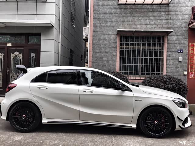 【图】两年的盼望,终于与你相见【16款a45提车作业】_奔驰amg论坛