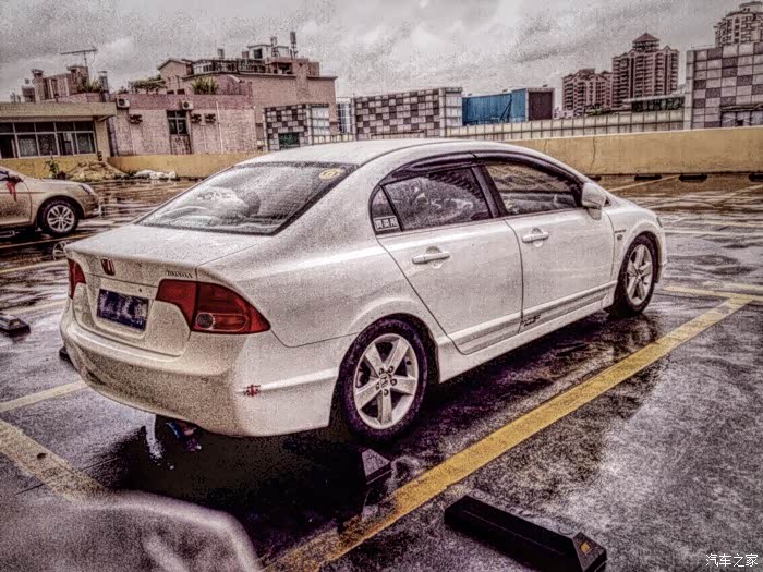 修修补补三年又三年,假的美版八代思域si