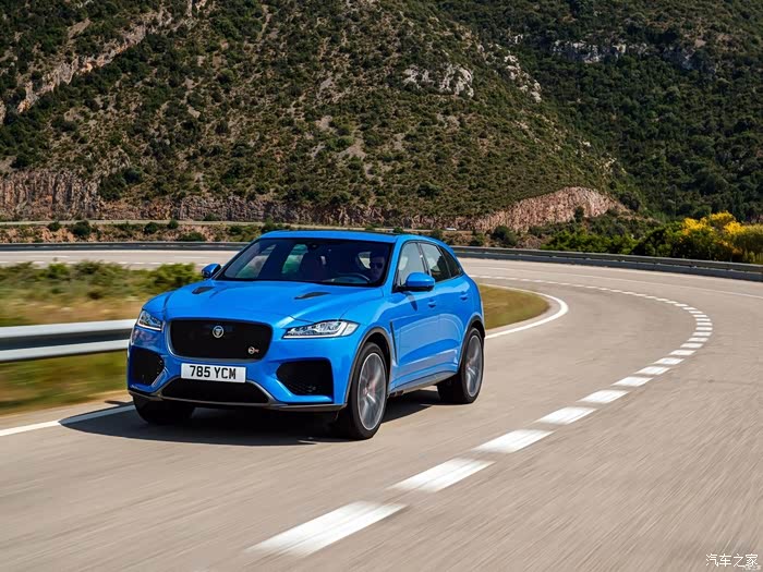 【图】有没有见过新款蓝色实车的啊?_捷豹f-pace论坛_汽车之家论坛