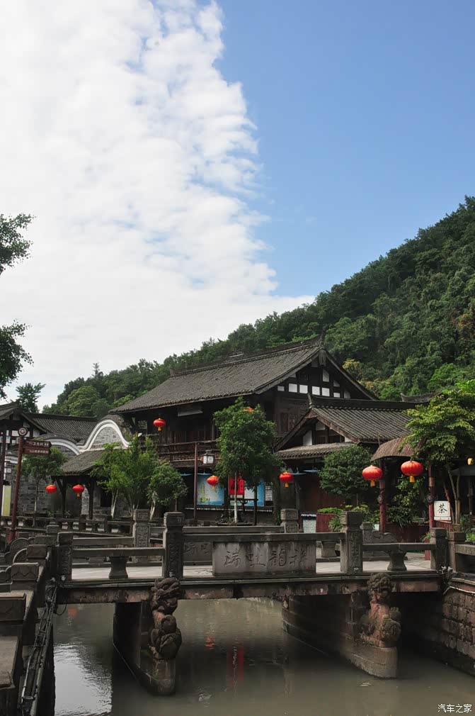 崇州街子古镇让我流连忘返