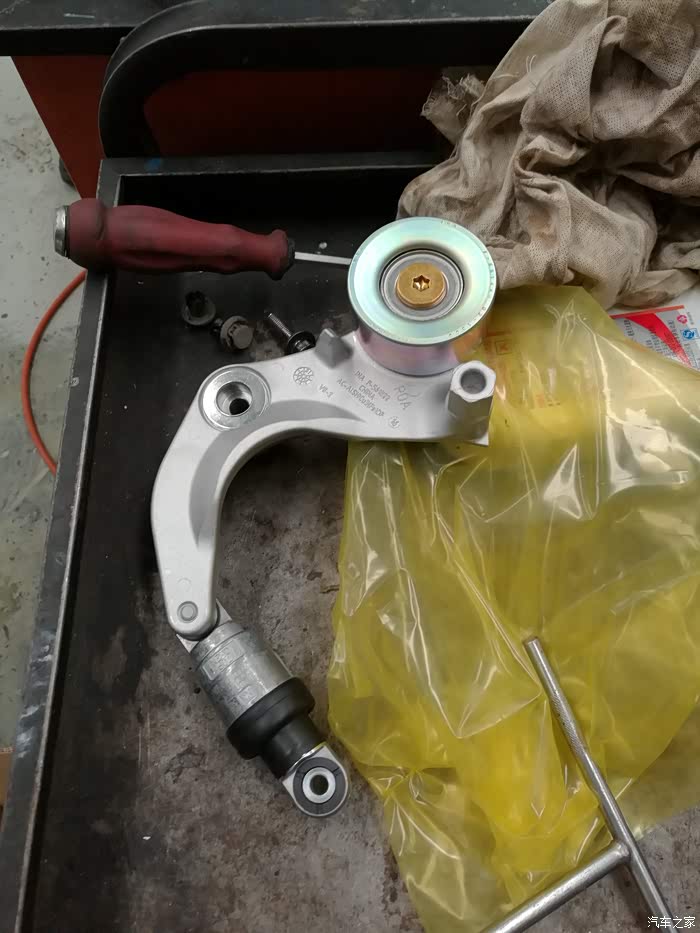 【图】九代思域换涨紧器_思域论坛_汽车之家论坛