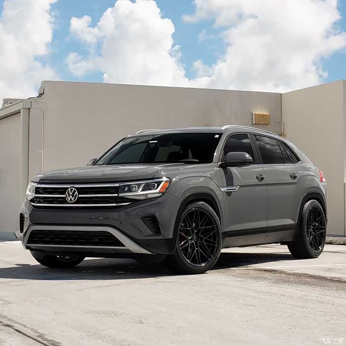 大众途昂x配22英寸沃森轮毂不是一般的帅