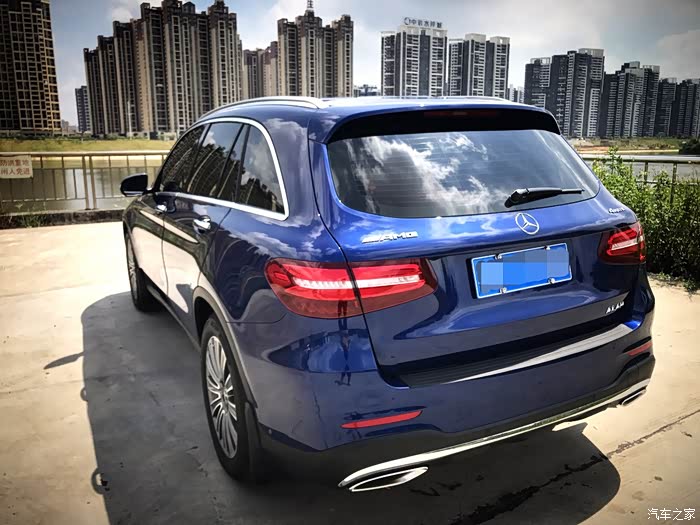 【图】glc200宝石蓝提车作业_奔驰glc论坛_汽车之家论坛