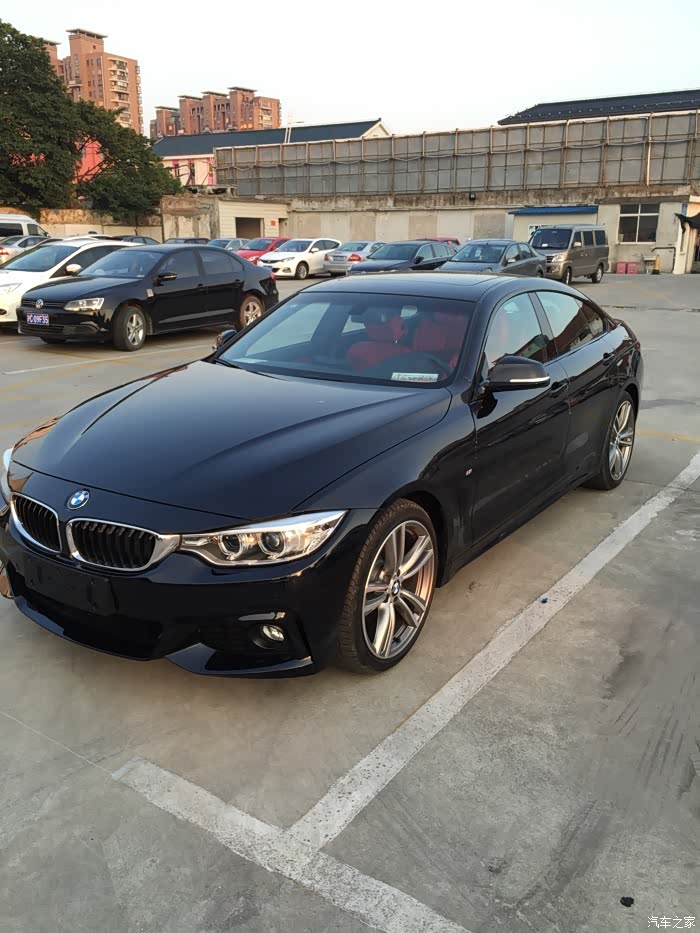 【图】给老婆定了辆428gc,炭黑外红内,感觉还行_宝马4系论坛_汽车之家