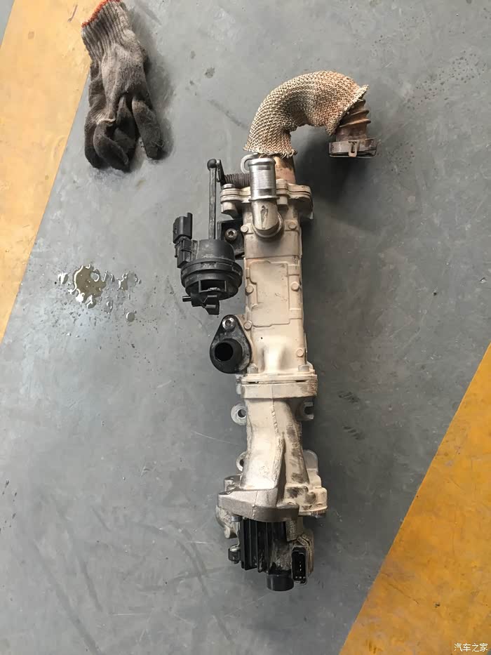 性能受限,换egr阀