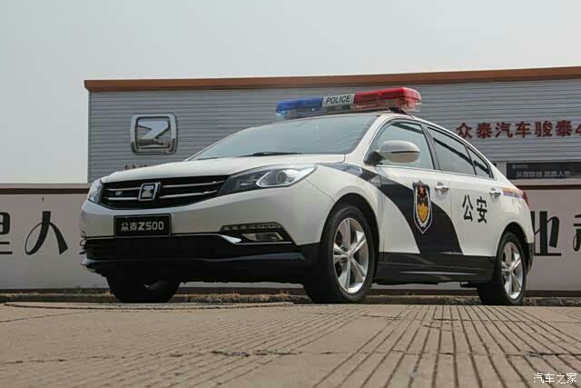看看警车 众泰z500