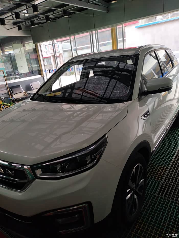 【图】55贴膜中,霸气!_长安cs55论坛_汽车之家论坛