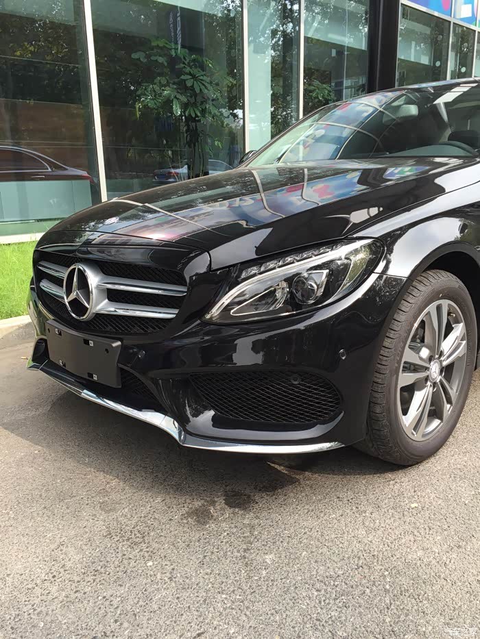【图】黑色2016c200l运动版车到了_奔驰c级论坛_汽车之家论坛