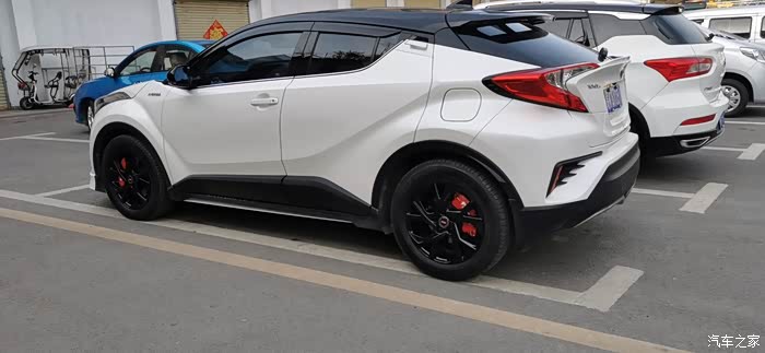 【图】ch-r 轮毂改色之旅_丰田c-hr论坛_汽车之家论坛