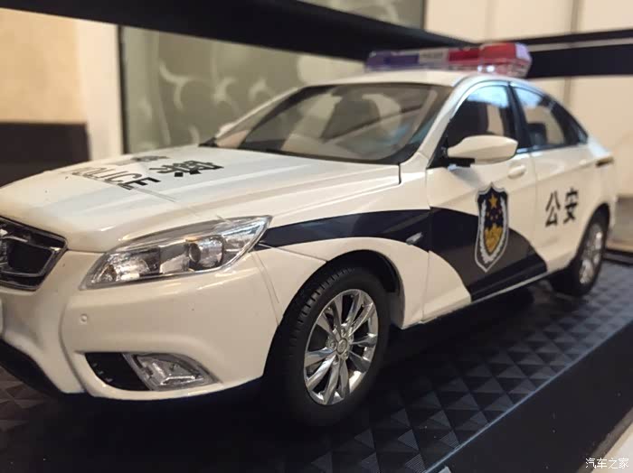 致我最爱的北汽车模绅宝d50警车