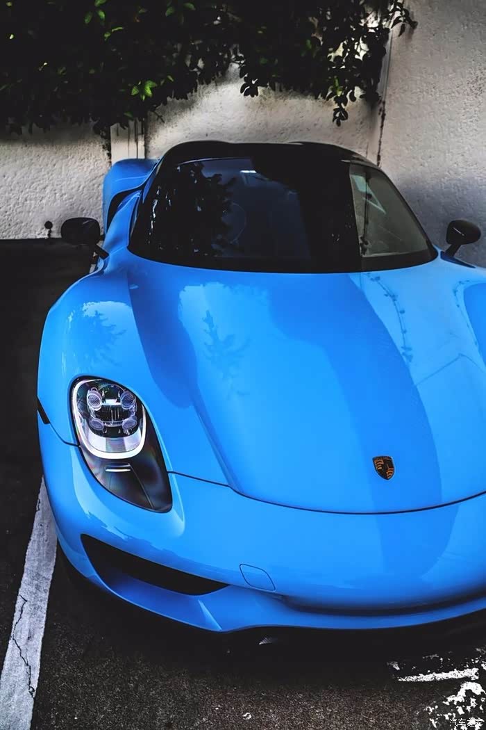 罪爱babyblue向爱车同好分享一些宝宝蓝迈阿密蓝跑车美图