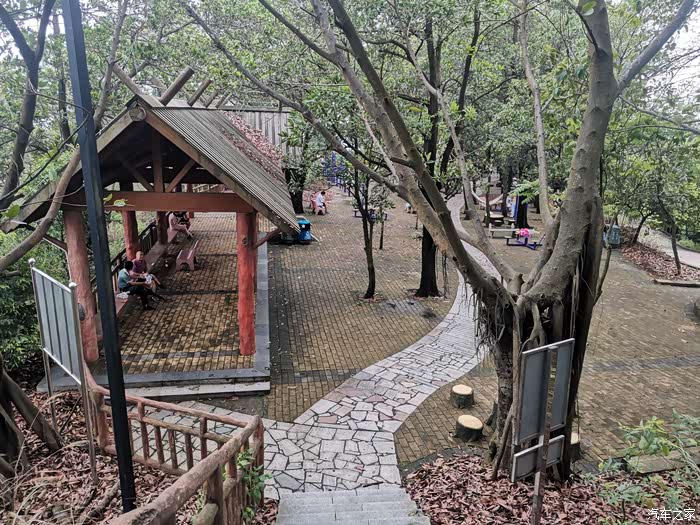 【图】逸起登爬旗岭森林公园_逸动论坛_汽车之家论坛