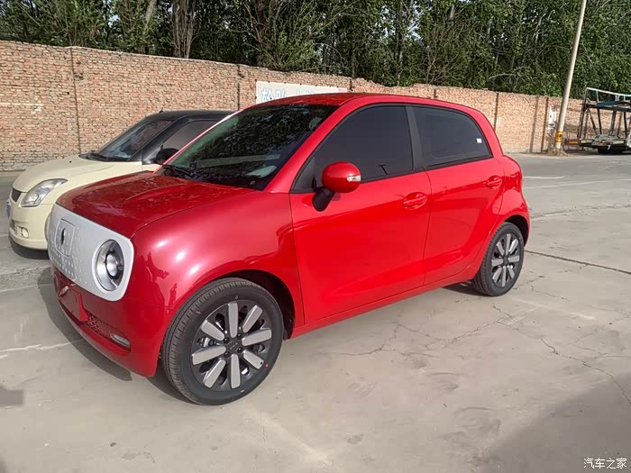 【图】我的红色黑猫色差有点……_欧拉黑猫论坛_汽车之家论坛