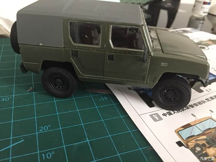 bj2022jc"勇士"轻型多用途越野车制作记