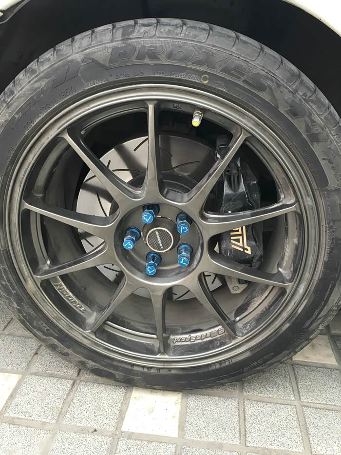 版主留情出售自用二手wedssport轮毂